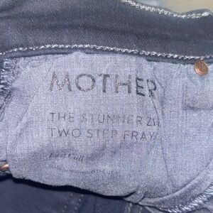 MOTHER Dark Blue Ankle Jeans